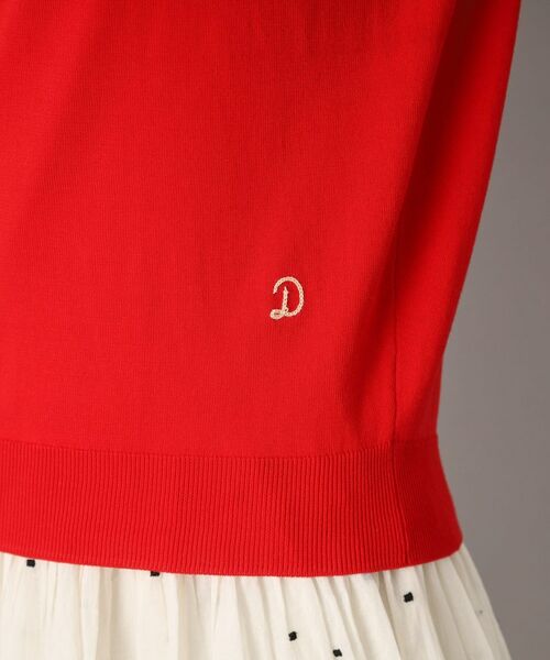 DRESSTERIOR / ドレステリア ニット・セーター | 【定番/洗える】コットンシルク混フレンチスリーブニット | 詳細17