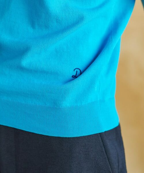 DRESSTERIOR / ドレステリア ニット・セーター | 【定番/洗える】コットンシルク混フレンチスリーブニット | 詳細28