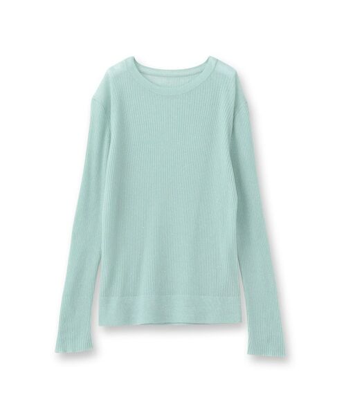 DRESSTERIOR / ドレステリア ニット・セーター | 【エアリー素材/華やか】スパンコールシアーニット | 詳細1