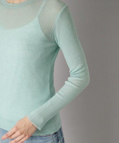 DRESSTERIOR / ドレステリア ニット・セーター | 【エアリー素材/華やか】スパンコールシアーニット | 詳細16