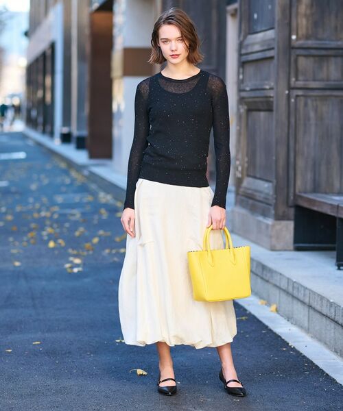 DRESSTERIOR / ドレステリア ニット・セーター | 【エアリー素材/華やか】スパンコールシアーニット | 詳細22