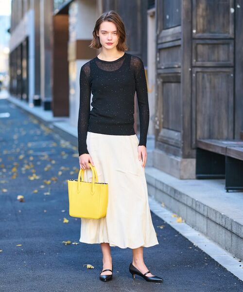 DRESSTERIOR / ドレステリア ニット・セーター | 【エアリー素材/華やか】スパンコールシアーニット | 詳細23