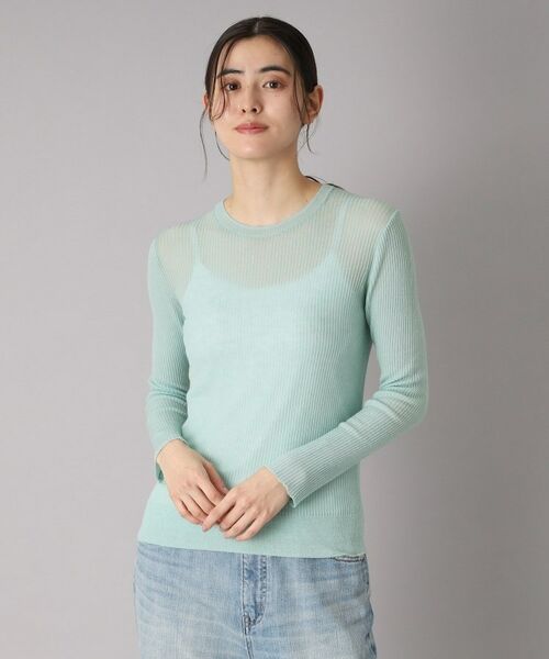 DRESSTERIOR / ドレステリア ニット・セーター | 【エアリー素材/華やか】スパンコールシアーニット | 詳細7