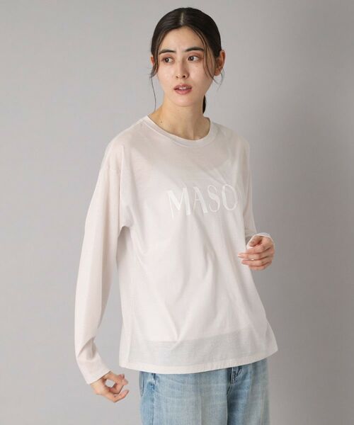 DRESSTERIOR / ドレステリア Tシャツ | 【接触冷感/洗える】シアーメゾンロゴロンTEE | 詳細18