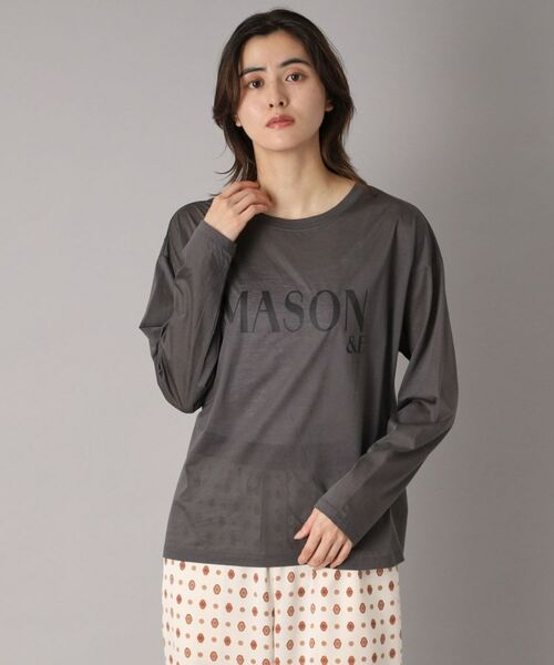 DRESSTERIOR / ドレステリア Tシャツ | 【接触冷感/洗える】シアーメゾンロゴロンTEE | 詳細6