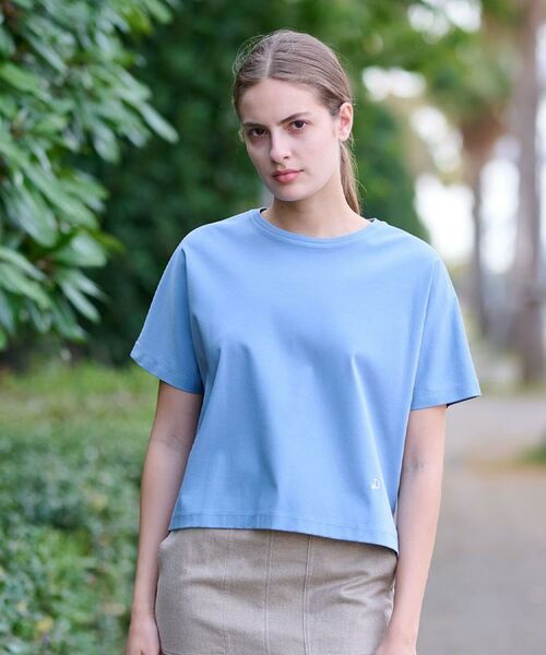 DRESSTERIOR / ドレステリア Tシャツ | 【接触冷感/抗菌防臭/消臭】アイスクリアコットンドルマンT | 詳細2
