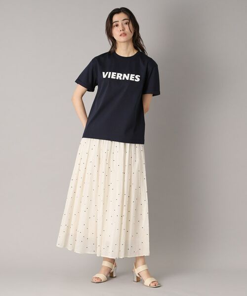 DRESSTERIOR / ドレステリア Tシャツ | 【接触冷感/抗菌防臭/消臭】アイスクリアコットン VIERNESロゴT | 詳細15