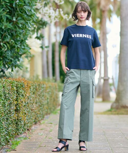 DRESSTERIOR / ドレステリア Tシャツ | 【接触冷感/抗菌防臭/消臭】アイスクリアコットン VIERNESロゴT | 詳細5