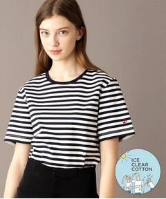 DRESSTERIOR / ドレステリア Tシャツ | 【接触冷感/抗菌防臭/消臭】アイスクリアコットンボーダーTシャツ