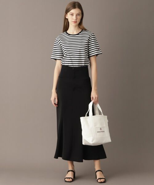 DRESSTERIOR / ドレステリア Tシャツ | 【接触冷感/抗菌防臭/消臭】アイスクリアコットンボーダーTシャツ | 詳細10