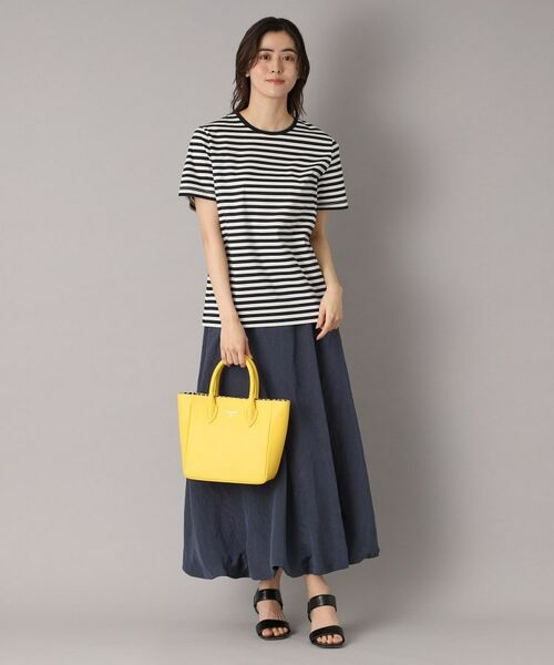 DRESSTERIOR / ドレステリア Tシャツ | 【接触冷感/抗菌防臭/消臭】アイスクリアコットンボーダーTシャツ | 詳細13