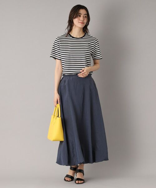 DRESSTERIOR / ドレステリア Tシャツ | 【接触冷感/抗菌防臭/消臭】アイスクリアコットンボーダーTシャツ | 詳細14