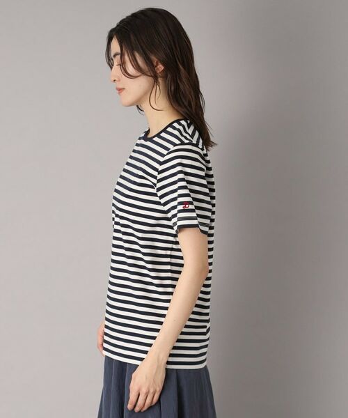 DRESSTERIOR / ドレステリア Tシャツ | 【接触冷感/抗菌防臭/消臭】アイスクリアコットンボーダーTシャツ | 詳細16