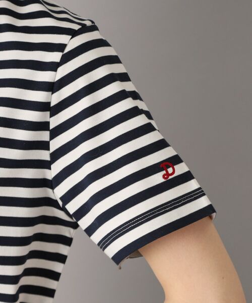 DRESSTERIOR / ドレステリア Tシャツ | 【接触冷感/抗菌防臭/消臭】アイスクリアコットンボーダーTシャツ | 詳細19