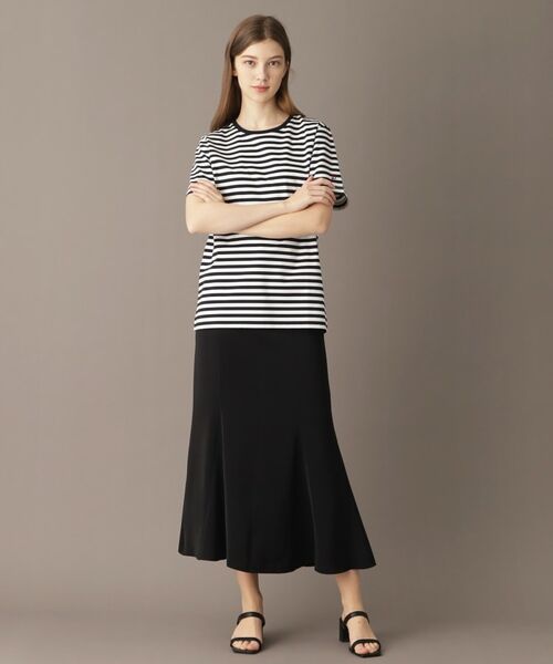 DRESSTERIOR / ドレステリア Tシャツ | 【接触冷感/抗菌防臭/消臭】アイスクリアコットンボーダーTシャツ | 詳細4