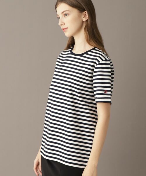 DRESSTERIOR / ドレステリア Tシャツ | 【接触冷感/抗菌防臭/消臭】アイスクリアコットンボーダーTシャツ | 詳細8