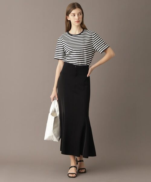 DRESSTERIOR / ドレステリア Tシャツ | 【接触冷感/抗菌防臭/消臭】アイスクリアコットンボーダーTシャツ | 詳細9