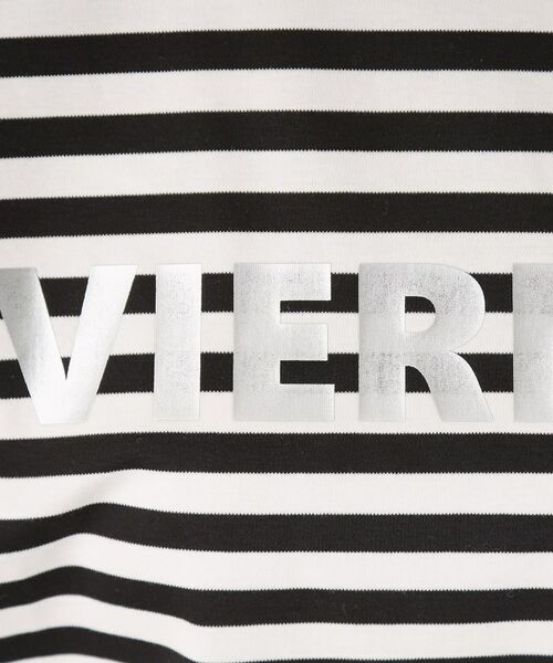 DRESSTERIOR / ドレステリア Tシャツ | 【接触冷感/抗菌防臭/消臭】アイスクリアコットン VIERNESロゴボーダーT | 詳細11