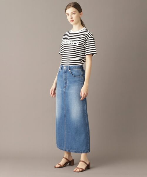 DRESSTERIOR / ドレステリア Tシャツ | 【接触冷感/抗菌防臭/消臭】アイスクリアコットン VIERNESロゴボーダーT | 詳細6