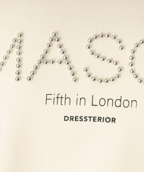 DRESSTERIOR / ドレステリア スウェット | 【洗える/ショート丈】メイソンスタッズロゴ裏毛プルオーバー | 詳細17