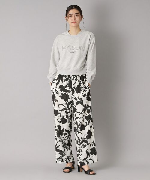 DRESSTERIOR / ドレステリア スウェット | 【洗える/ショート丈】メイソンスタッズロゴ裏毛プルオーバー | 詳細20