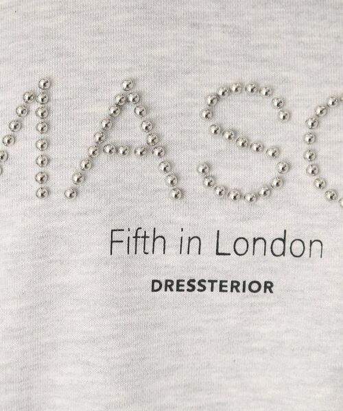 DRESSTERIOR / ドレステリア スウェット | 【洗える/ショート丈】メイソンスタッズロゴ裏毛プルオーバー | 詳細21