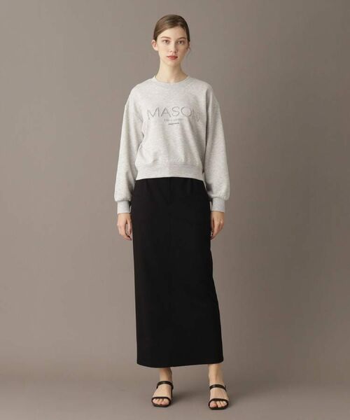 DRESSTERIOR / ドレステリア スウェット | 【洗える/ショート丈】メイソンスタッズロゴ裏毛プルオーバー | 詳細7