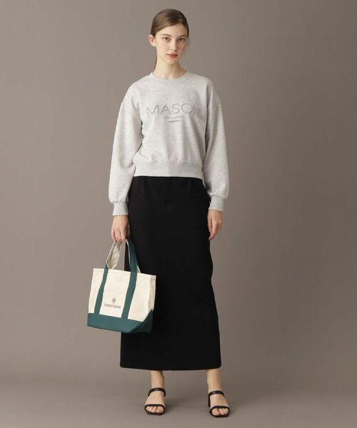 DRESSTERIOR / ドレステリア スウェット | 【洗える/ショート丈】メイソンスタッズロゴ裏毛プルオーバー | 詳細8