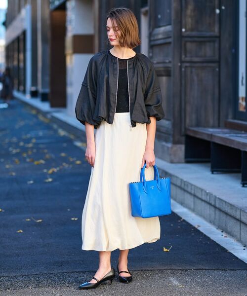 DRESSTERIOR / ドレステリア レザーブルゾン・ジャケット | 【洗える/リネン100％】ウォッシャブルペーパーリネンブルゾン | 詳細15