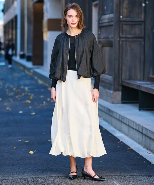 DRESSTERIOR / ドレステリア レザーブルゾン・ジャケット | 【洗える/リネン100％】ウォッシャブルペーパーリネンブルゾン | 詳細18