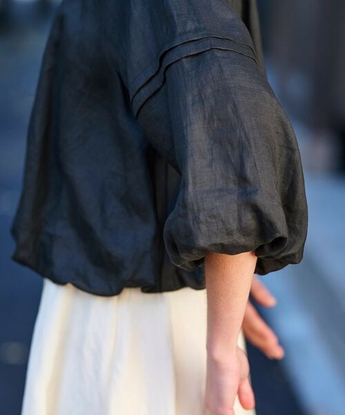 DRESSTERIOR / ドレステリア レザーブルゾン・ジャケット | 【洗える/リネン100％】ウォッシャブルペーパーリネンブルゾン | 詳細27