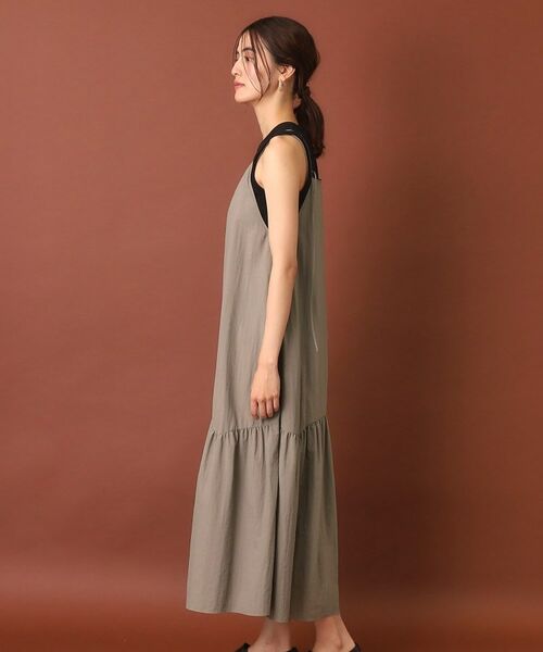 DRESSTERIOR / ドレステリア ロング・マキシ丈ワンピース | 【接触冷感/撥水】タフタキャミワンピース | 詳細16