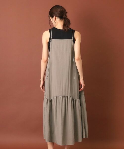 DRESSTERIOR / ドレステリア ロング・マキシ丈ワンピース | 【接触冷感/撥水】タフタキャミワンピース | 詳細17