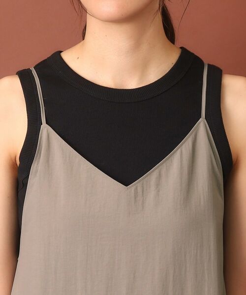 DRESSTERIOR / ドレステリア ロング・マキシ丈ワンピース | 【接触冷感/撥水】タフタキャミワンピース | 詳細18