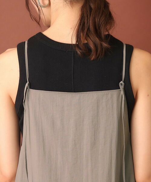 DRESSTERIOR / ドレステリア ロング・マキシ丈ワンピース | 【接触冷感/撥水】タフタキャミワンピース | 詳細19