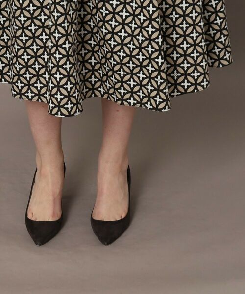 DRESSTERIOR / ドレステリア ロング・マキシ丈ワンピース | 【着映え/洗える】オーバーラップサークルリブニットコンビドレス | 詳細7