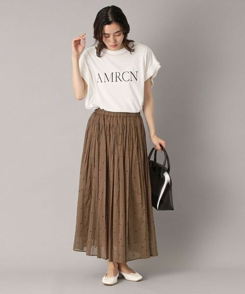 DRESSTERIOR / ドレステリア ロング・マキシ丈スカート | 【ウエストゴム/裏地あり】イージーウエストドット刺繍スカート | 詳細18