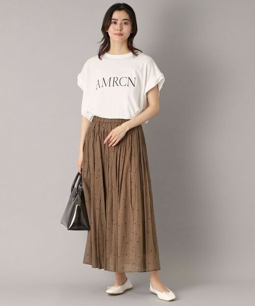 DRESSTERIOR / ドレステリア ロング・マキシ丈スカート | 【ウエストゴム/裏地あり】イージーウエストドット刺繍スカート | 詳細19