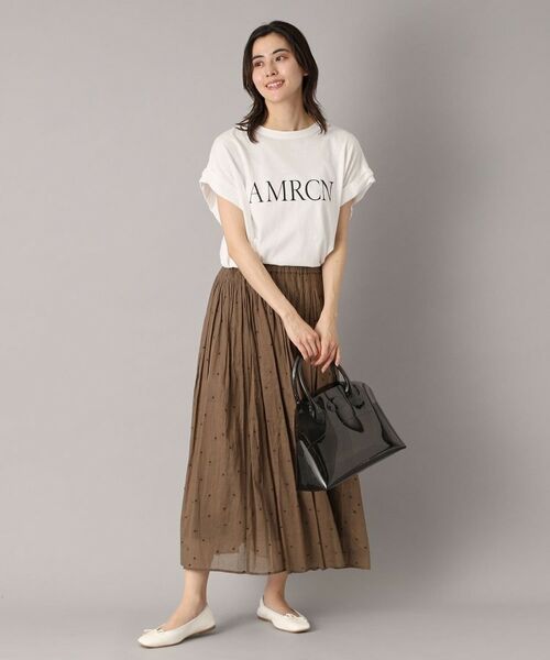 DRESSTERIOR / ドレステリア ロング・マキシ丈スカート | 【ウエストゴム/裏地あり】イージーウエストドット刺繍スカート | 詳細21