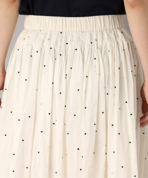 DRESSTERIOR / ドレステリア ロング・マキシ丈スカート | 【ウエストゴム/裏地あり】イージーウエストドット刺繍スカート | 詳細26