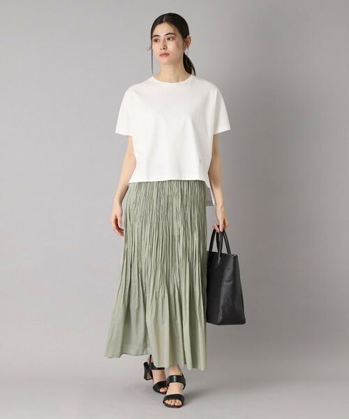 DRESSTERIOR / ドレステリア ロング・マキシ丈スカート | 【ウエストゴム/ミディ丈】シアープリーツスカート | 詳細17