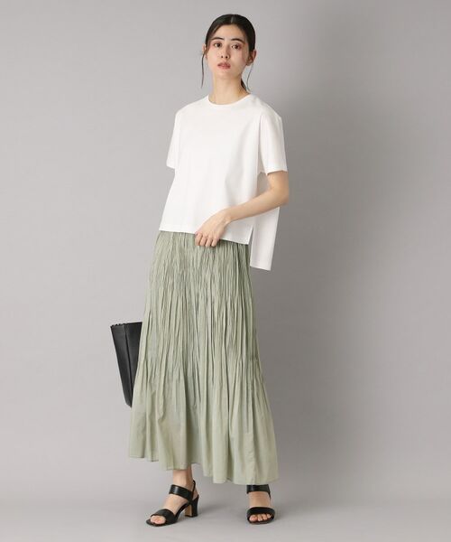 DRESSTERIOR / ドレステリア ロング・マキシ丈スカート | 【ウエストゴム/ミディ丈】シアープリーツスカート | 詳細18