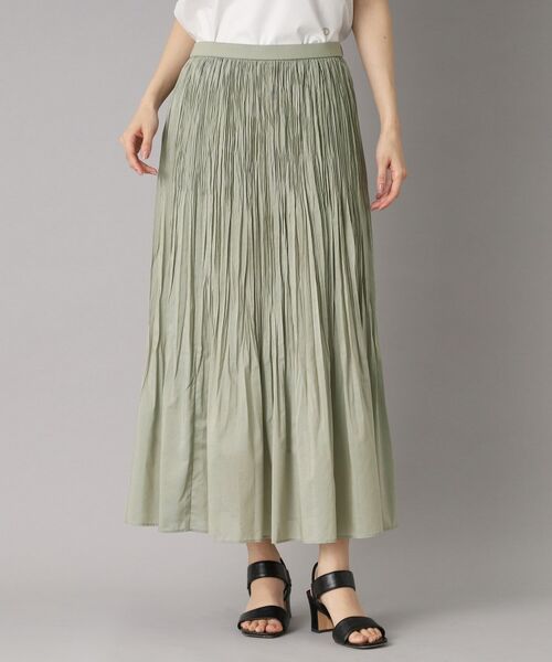 DRESSTERIOR / ドレステリア ロング・マキシ丈スカート | 【ウエストゴム/ミディ丈】シアープリーツスカート | 詳細20