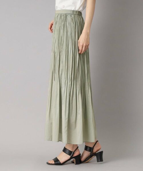 DRESSTERIOR / ドレステリア ロング・マキシ丈スカート | 【ウエストゴム/ミディ丈】シアープリーツスカート | 詳細21