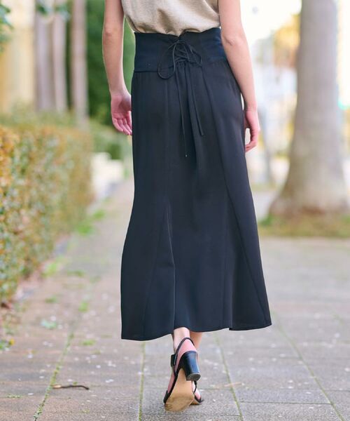 DRESSTERIOR / ドレステリア ロング・マキシ丈スカート | 【大人百花春号掲載 モデル美香さん着用】バックストラップマーメイドスカート | 詳細14