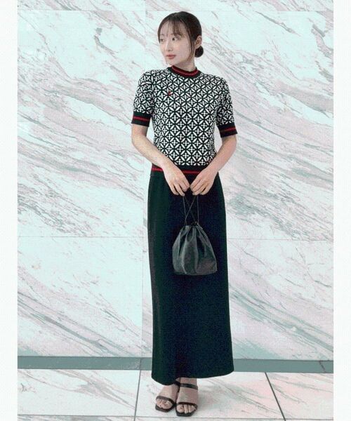 DRESSTERIOR / ドレステリア ロング・マキシ丈スカート | 【大人百花春号掲載 モデル美香さん着用】ストレッチポンチタイトスカート | 詳細14