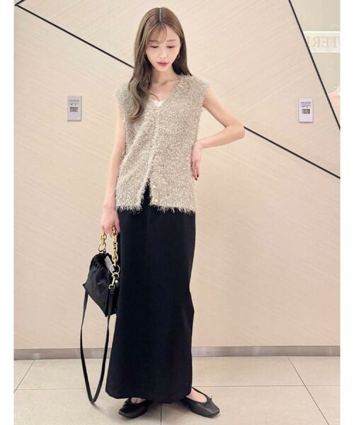 DRESSTERIOR / ドレステリア ロング・マキシ丈スカート | 【大人百花春号掲載 モデル美香さん着用】ストレッチポンチタイトスカート | 詳細16