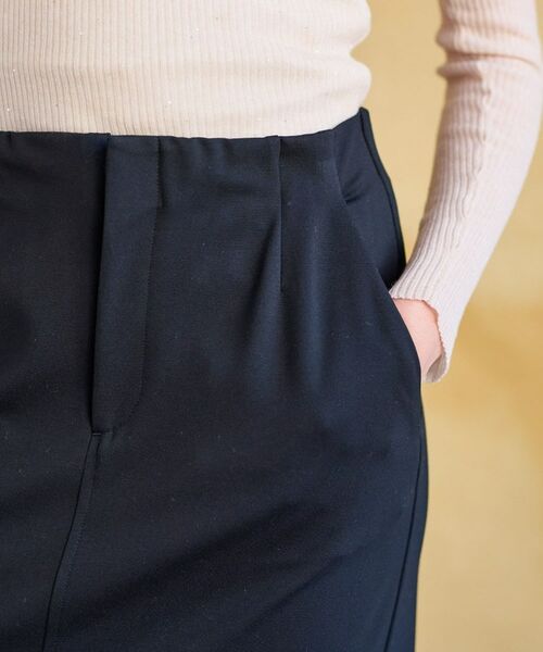 DRESSTERIOR / ドレステリア ロング・マキシ丈スカート | 【大人百花春号掲載 モデル美香さん着用】ストレッチポンチタイトスカート | 詳細9