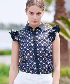 DRESSTERIOR / ドレステリア シャツ・ブラウス | 【大人百花春号掲載 モデル美香さん着用】オーバーラップウィングスリーブブラウス