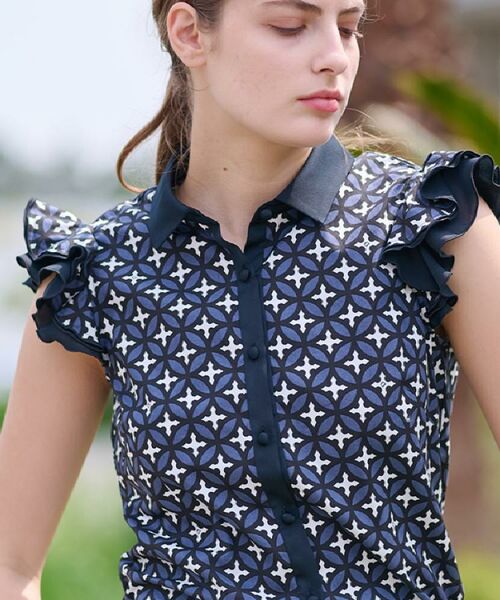 DRESSTERIOR / ドレステリア シャツ・ブラウス | 【大人百花春号掲載 モデル美香さん着用】オーバーラップウィングスリーブブラウス | 詳細14